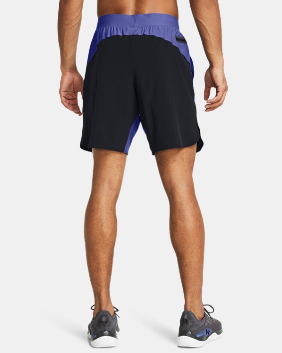 Men's UA Vanish Elite Hybrid Shorts, Purple, pdpMainDesktop image number 1